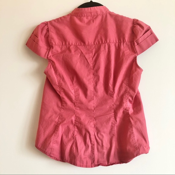 ⭐️ 2 FOR $40 ⭐️ ANTHRO ODILLE RUFFLE BUTTON DOWN TOP - Picture 5 of 7